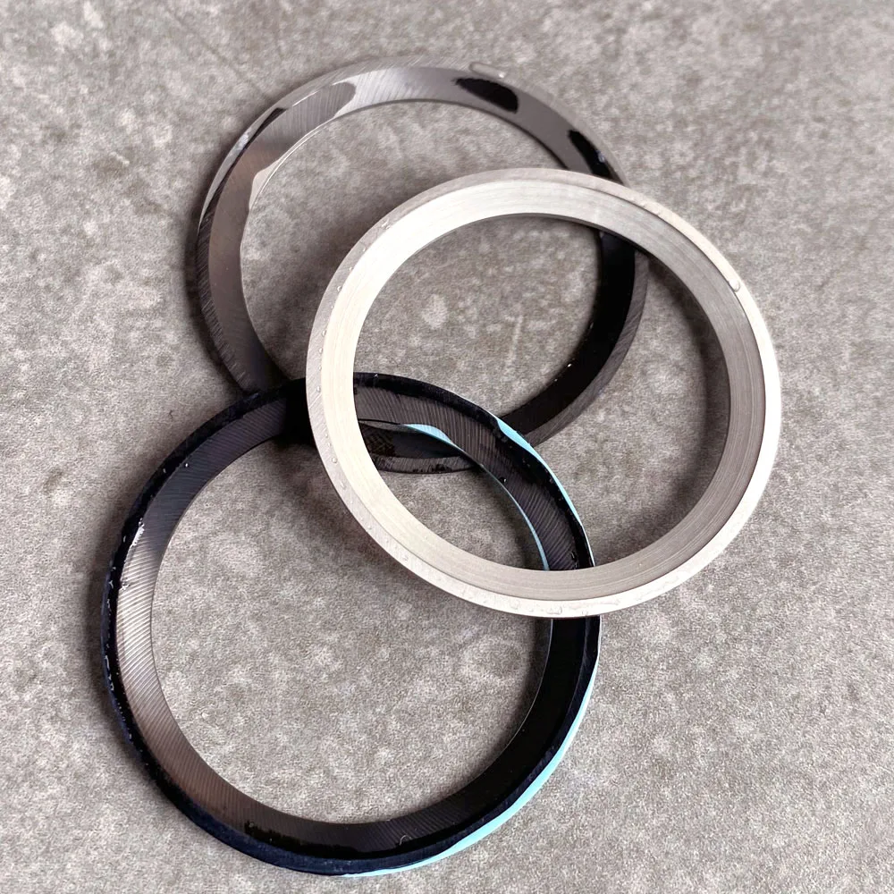 Ceramic/Aluminum Watch Bezel Insert Sloping Watch Bezel Ring for NH35 Diver Men Watch for SUB SEA YACHT MASTER GMT 40mm Watch