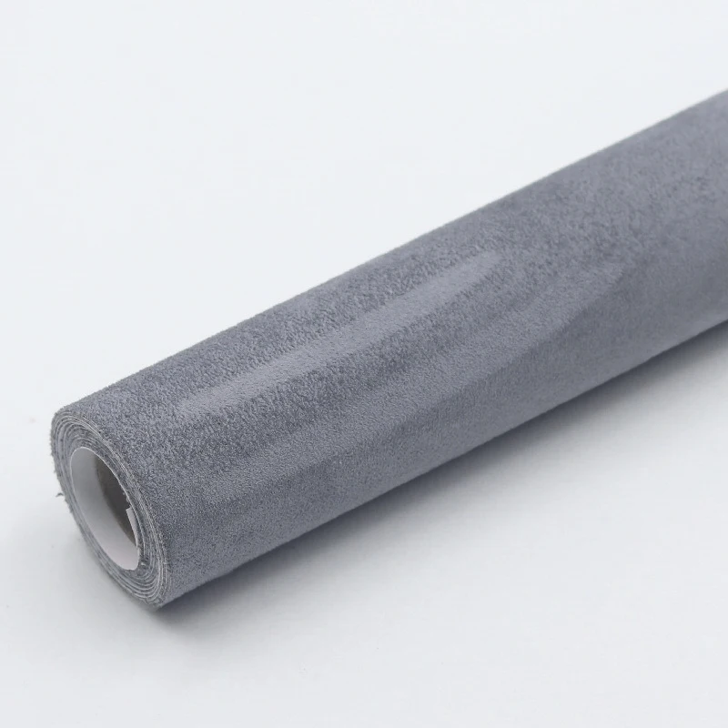 Suede zelfklevende stof zelfklevend synthetisch leer auto-interieur deur fluwelen stoffen sticker faux suède reparatiepatches