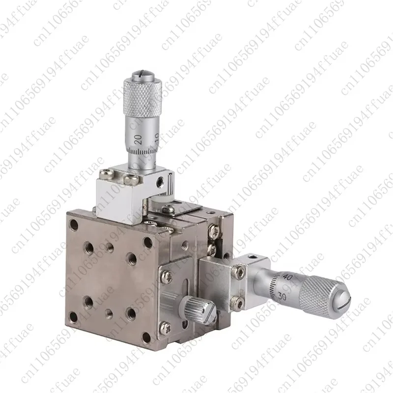 XY-محور كروي خطي طاولة يدوية لآلات CNC JXY-60-16H عالية الصلابة الصلب 60 مللي متر طاولة الترجمة