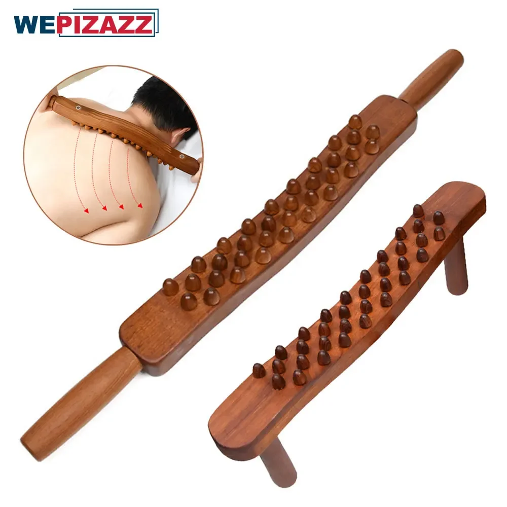 Handheld Massage Stick Hout Therapie Massage Gereedschap voor Lymfedrainage Lichaam Beeldhouwen, Gemak Nek Taille & Been Spierpijn