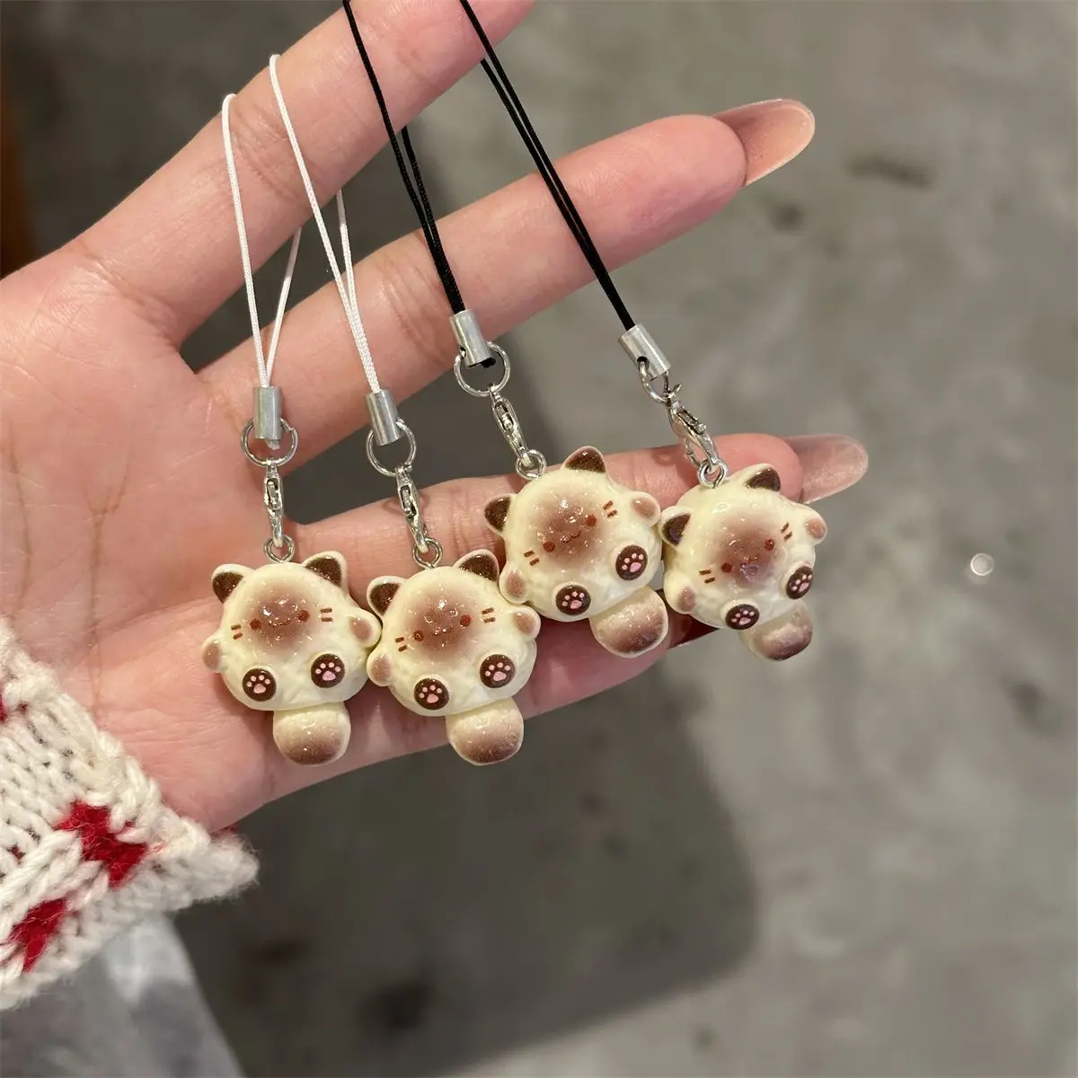 

Kawaii Cat Bear кулон брелок для телефона милый очаровательный ремешок для телефона брелок для ключей