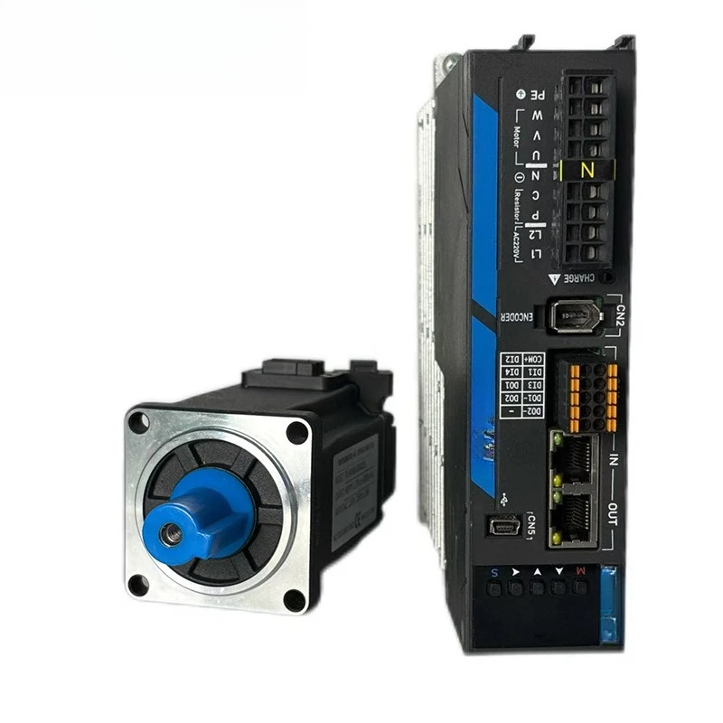 40/60/80 Servo Motor Set EtherCAT Bus Pulse Type High Precision Motor Servo Driver