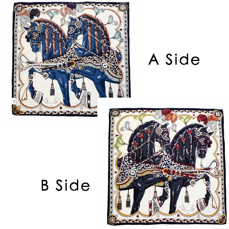 

Шарф на голову лошади 65 см, женские квадратные банданы, шарфы с закрученными краями, сумка для одежды, аксессуары для влюбленных, Рождественский подарок