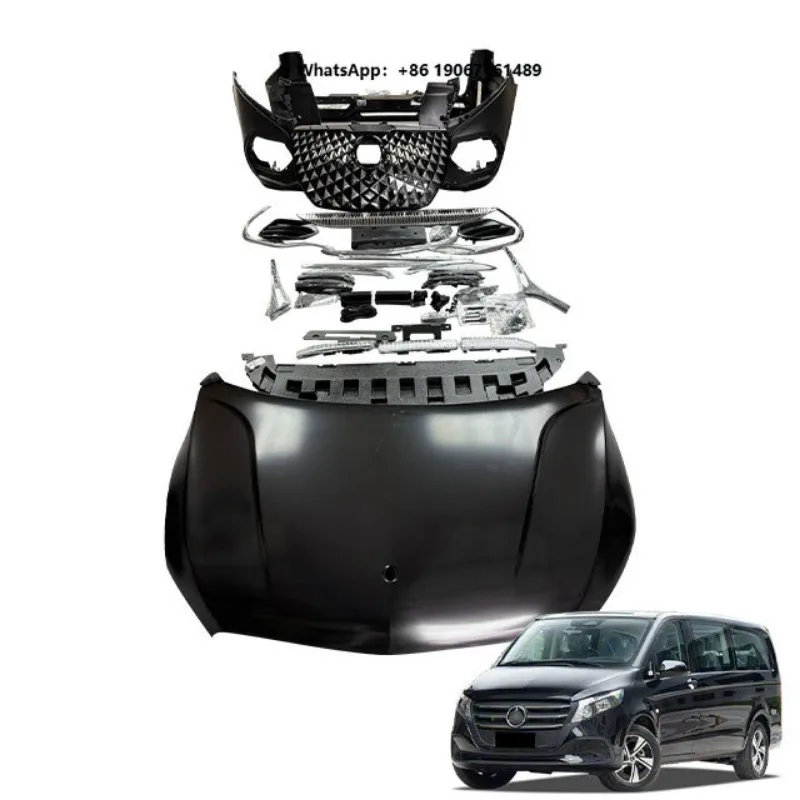 Suitable for V300L V260 Body Kit, Front Bumper, Rear Bumper, Embellishment, Hood Grille, Upgrade and Modification
