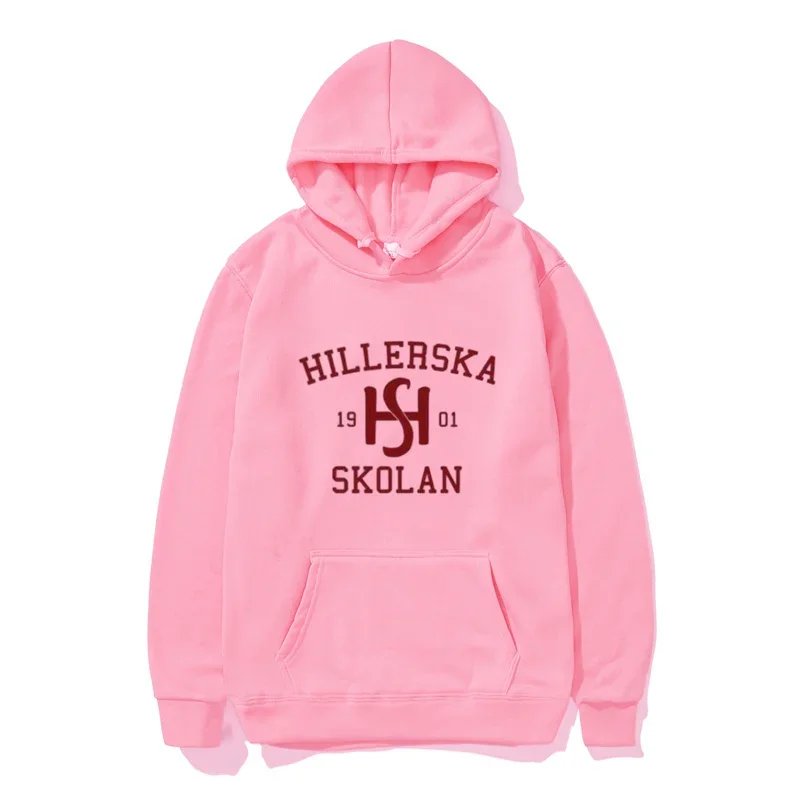 Young Royals Hillerska Skolan Hoodie Unisex Hooded Sweatshirt Graphic Hoodies Long Sleeve Pullover Tv Show Casual Sportswear