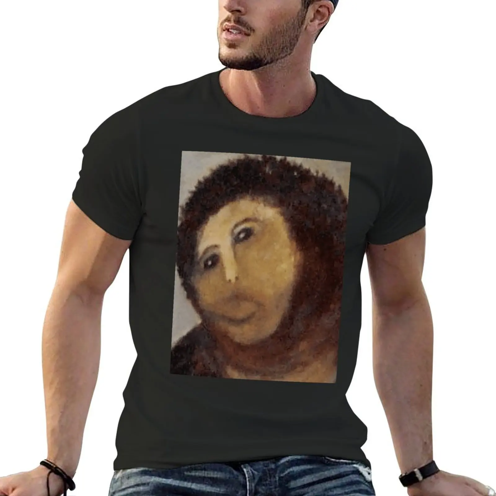 

Monkey Jesus Monkey Christ Classic T-Shirt hippie clothes anime cheap stuff sweat big and tall t shirts for men