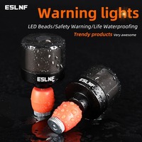 ESLNF Bike Handlebar Light LED Bicycle Light Turn Signal Cycling Handle Bar End Plug Safety Warning Indicator Lamp Accessories