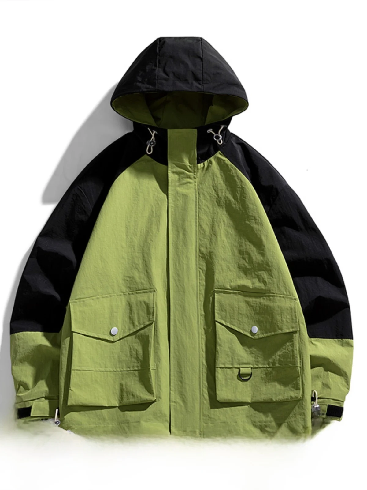 

Casual Loose Men's Jaet Spring Autumn Trendy Korean Sle Workwear Coat Youthful Polyester Nylon Cosite Fiber Windproof