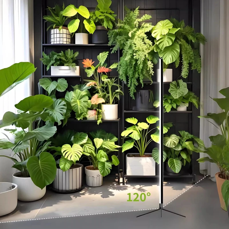 Floor Standing Plant Lighting Sunlike Side Illumination for Flowers Home Growth Lamp Gardening LED Horticulture Lighting System