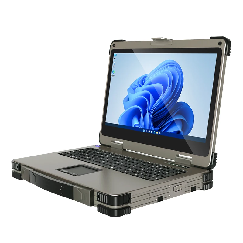 I5/i7/i9 Processor  with 32GB DDR5 512GB SSD FHD 45G Wifi GPS IP65 14/15.6/17.3 Inch Heavy Duty Grade Tough Book Rugged Laptop