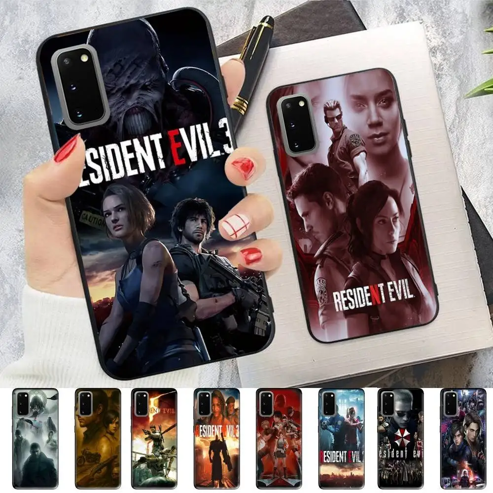 Funda de teléfono G-Game R-Resident E-Evil para Samsung S 24 Fe 25 Ultra Plus 20 Lite 21 30 22 23 24 22 Ultra 5G Fundas