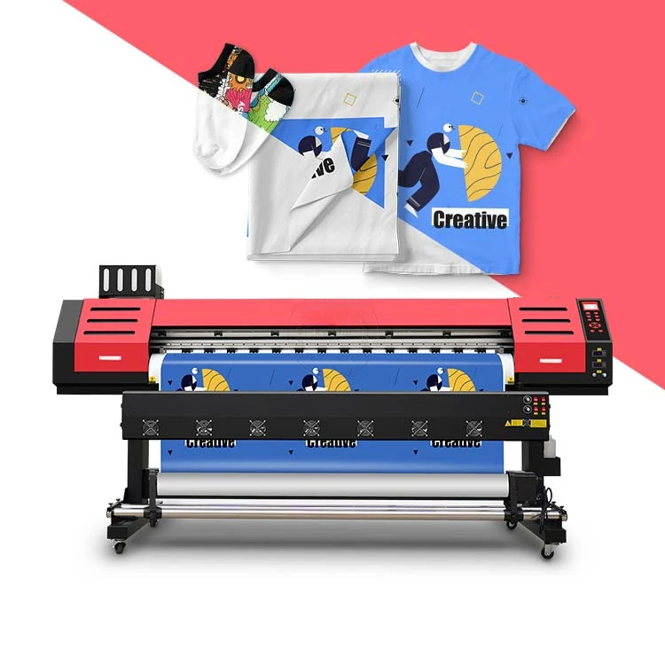 1.8 meters 3.2 meters wide width dye sublimation business printer digital cotton fabric sheet textile printing white ink