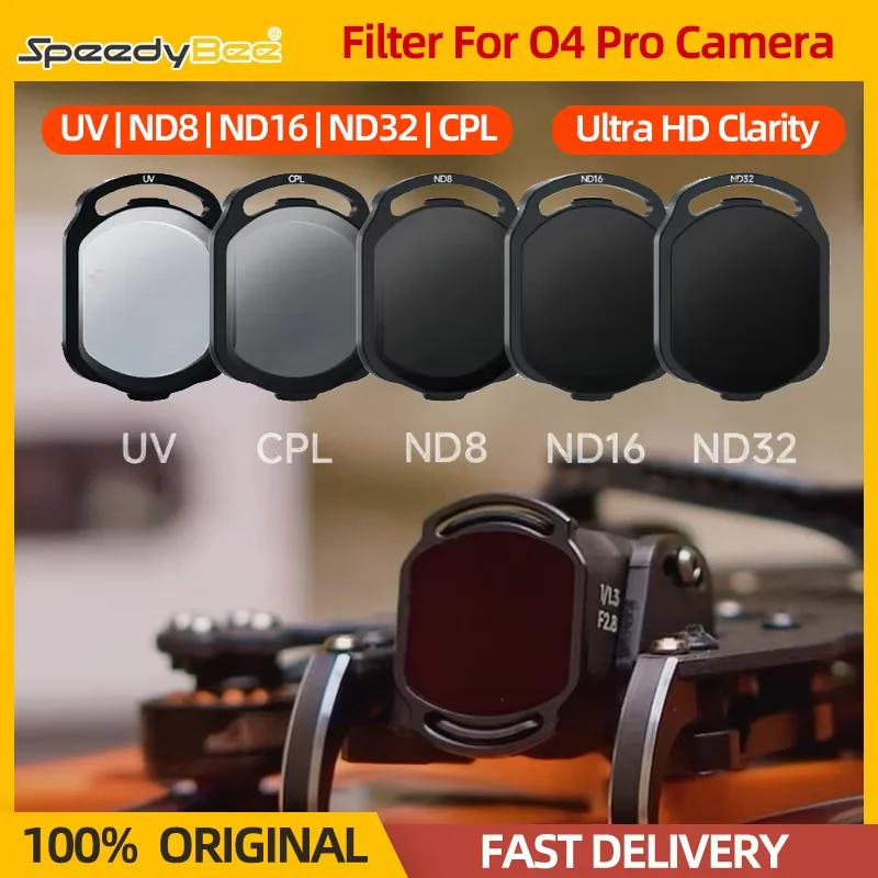 SpeedyBee O4 Air Unit Pro ND Filter Set Camera FPV Filters UV/ND8/ND16/ND32/CPL For FPV Drone Quadcopter Frame O4Pro VTX