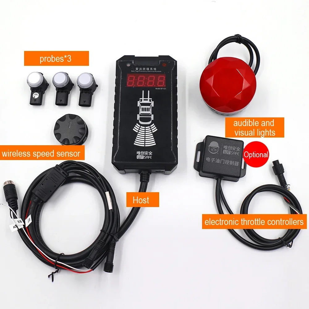 

2025/Large vehicles truck pedestrian sensing equipment proximity collision warning system forklift radar collision system