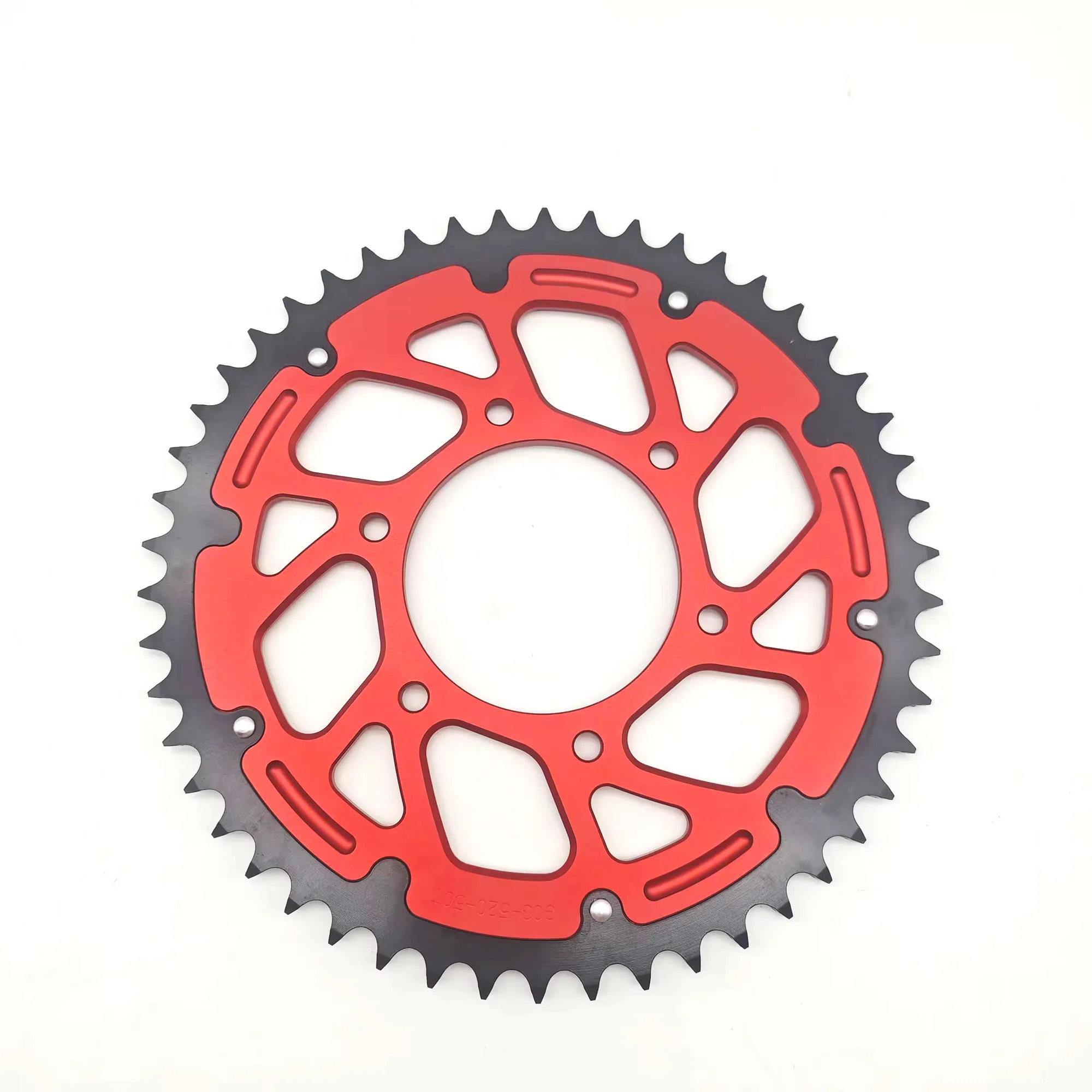 SURRON Ultra bee 50t Sprocket Steel Aluminum 50T Dual Ring Sprocket For Ultra bee Steel Aluminum Modified Anodized 50T Sprocket