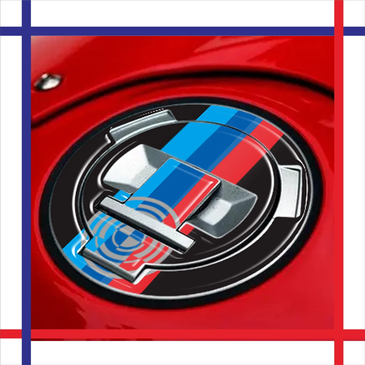 For BMW R1200RT S1000XR HP2 SPORT R1200R R9T M1000RR F700GS F800GT R1200RS Tankpad Motorcycle Fuel Tank Cap Cover 3D Sticker