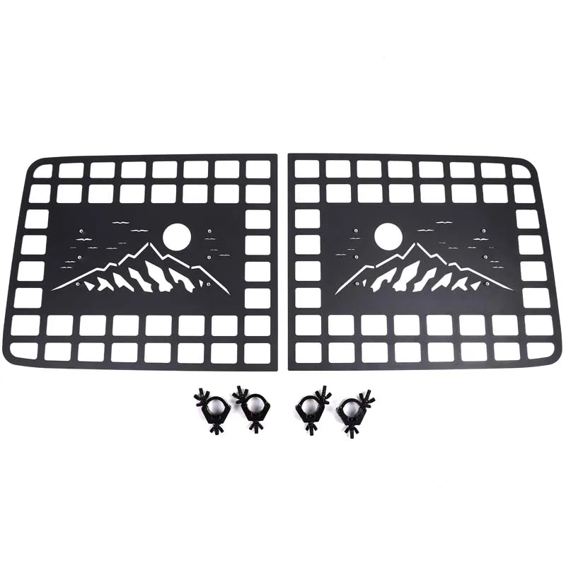 

For Haval Mastodon 2023-2025 Car Accessories Aluminum Alloy Car Trunk Side Window Honeycomb Panel Engineering Shovel Bracket