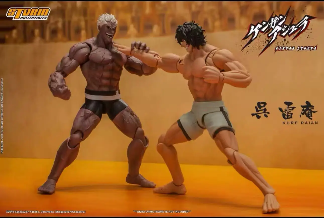 

Storm Toys Storm Collectibles 1/12 7 дюймов Фигурка Kengan Ashura Tokita Ohma Kure Raian Аниме Модель