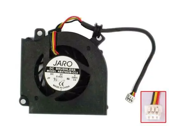 JARO AB4705UB-CC3 DC 5V 0.40A 3สาย Server พัดลมทำความเย็น