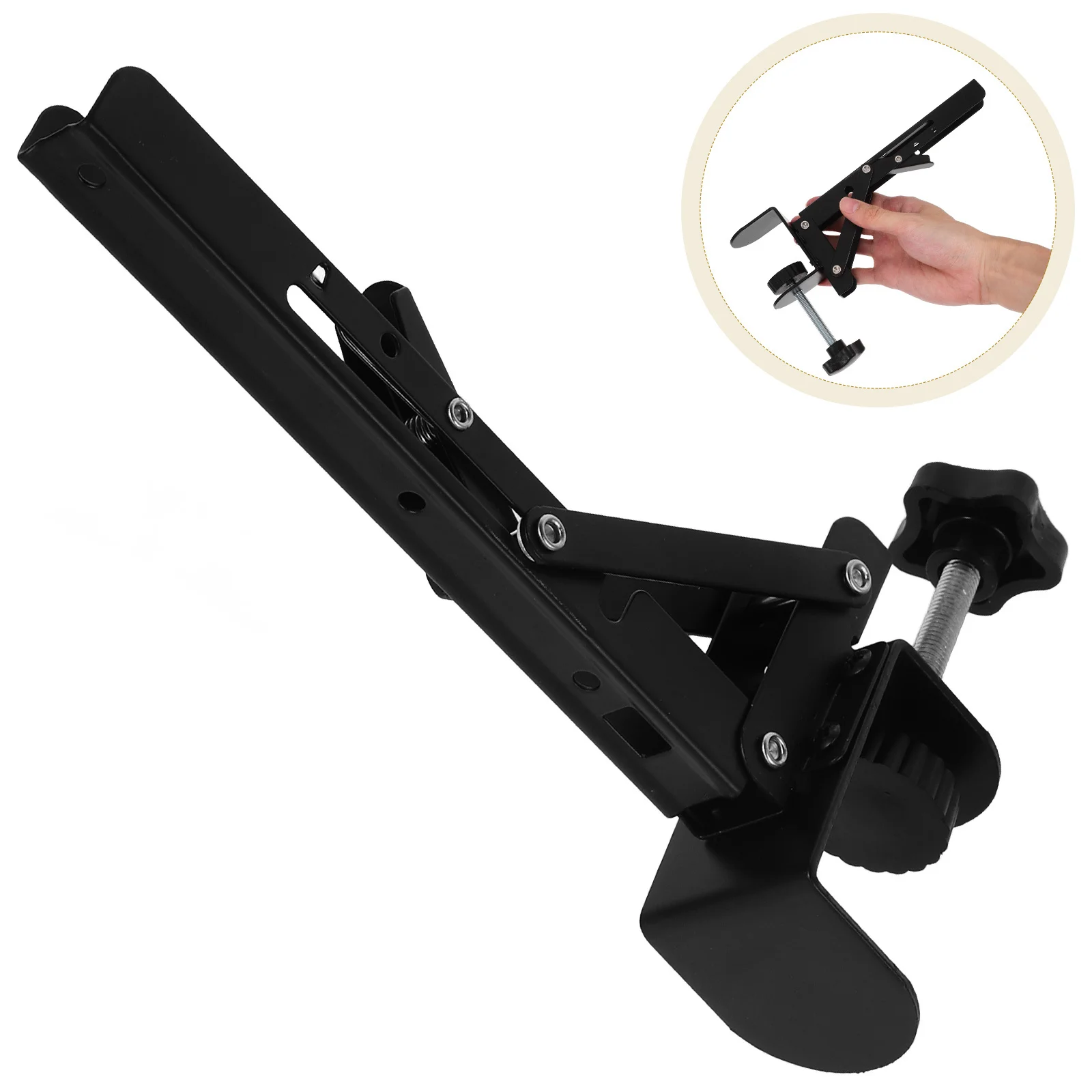 

2Pcs Adjustable Clamp Desk Extender Shelf Arm Wrist Support Ergonomic Foldable Desktop Extension Tray Computer Keyboard Bracket