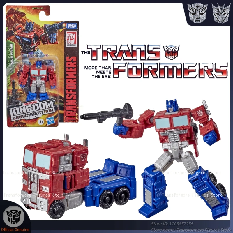 Disponibile Trasformatore Serie G WFC-K1 Optimus Prime G1 Film Cartoon Action Figure Anime Robot mobile Giocattoli da collezione popolari