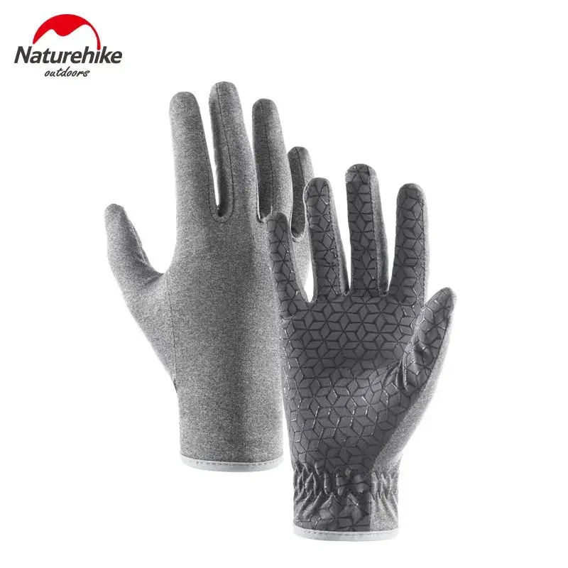 

Naturehike Thin Touch Screen Gloves Non Slip Breathable Full Finger Gloves Unisex For Outdoor Sports 2024 New Camping Running