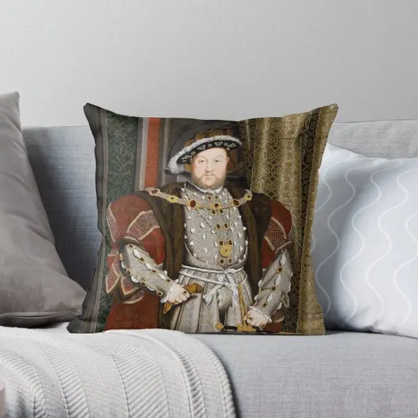 Henry 8Th  Printing Throw Pillow Cover Case Throw Home Waist Fashion Fashion Office Hotel Wedding Pillows not include One Side