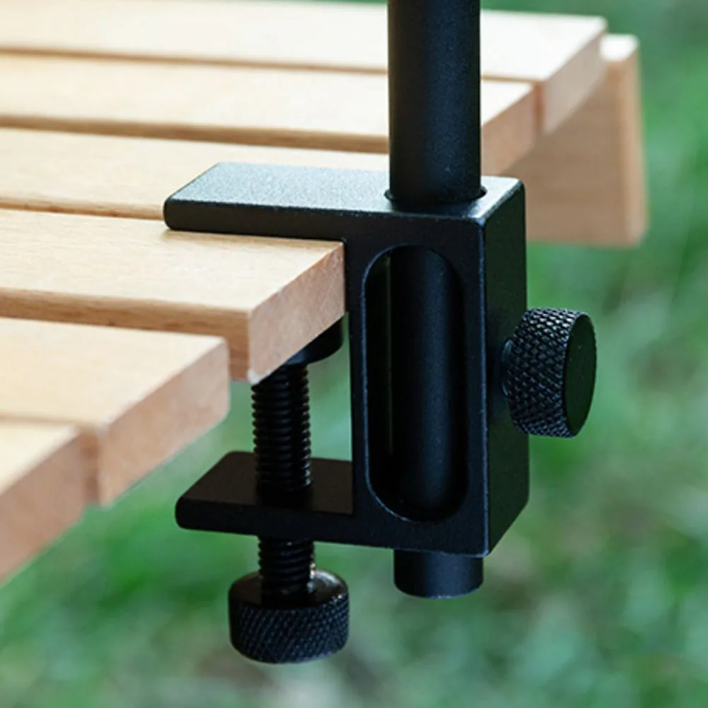 

1 Pcs Camping Lantern Stand Clip For Light Scratch-resistant Versatile Pole Table Fixing Desk Cameras Light C-clamp Hol Tool