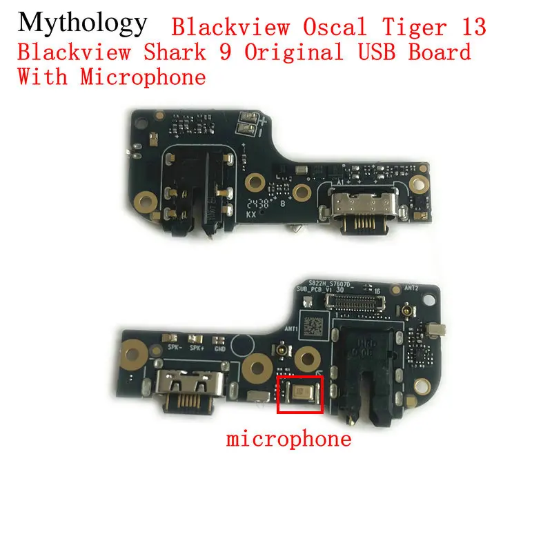 Für Blackview Shark 9 USB-Board Oscal Tiger 13 Mikrofon Original USB-Ladedock Lade-Schaltkreise Handy-Zubehör