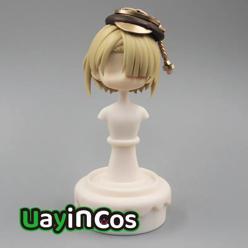 

Genshin Impact Freminet Handmade OB11 OB22 GSC Hair Shell Detachable Hair Wig Faceplates BJD Doll Accessories Game Anime Toy Kid