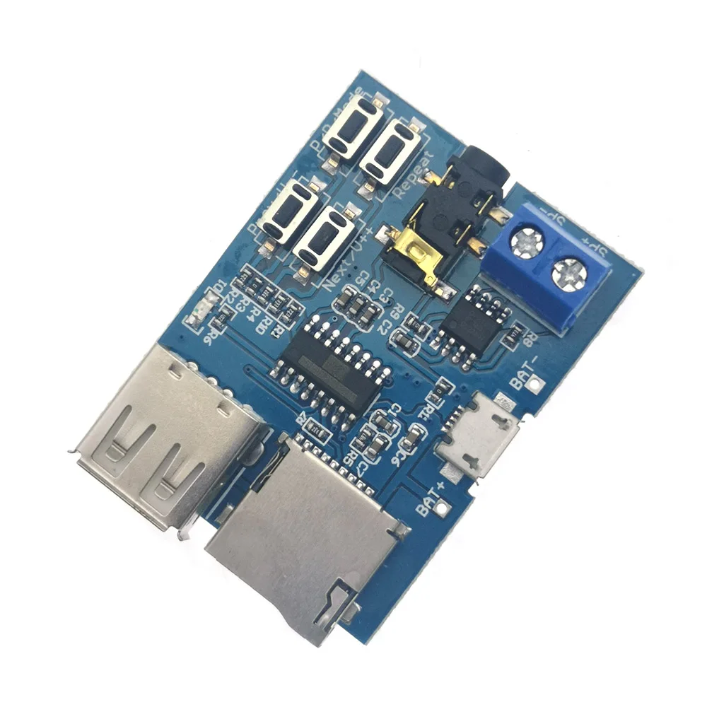 

MP3 Iossless Decoding Board Comes With Power Amplifier Module Decoder TF Card U Disk High Portable Power Audio Playback Adapter