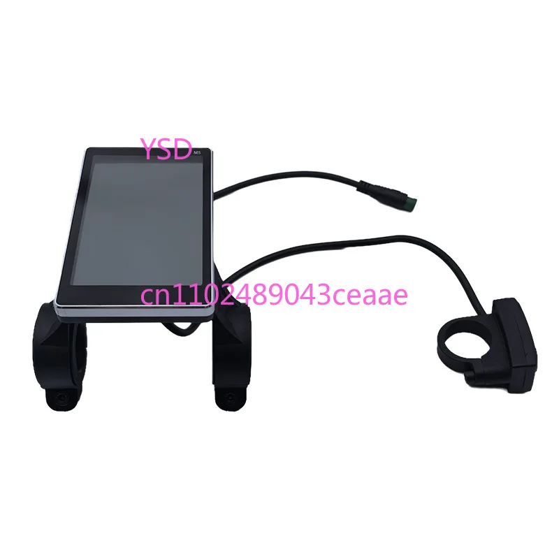 M5 5 Pin 5 Wire Waterproof LCD Smart Dashboard Electric Scooter Digital Display Meter Replacement Control Panel Accessory
