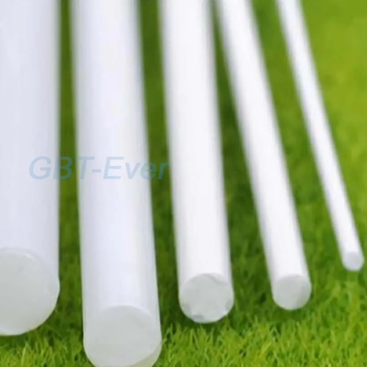1/5/10/20/50Pcs 3/4/5/6/8/10mm ABS Round Solid Bar Length 250/500mm Plastic White Rod DIY House Sand Table Model Building Making
