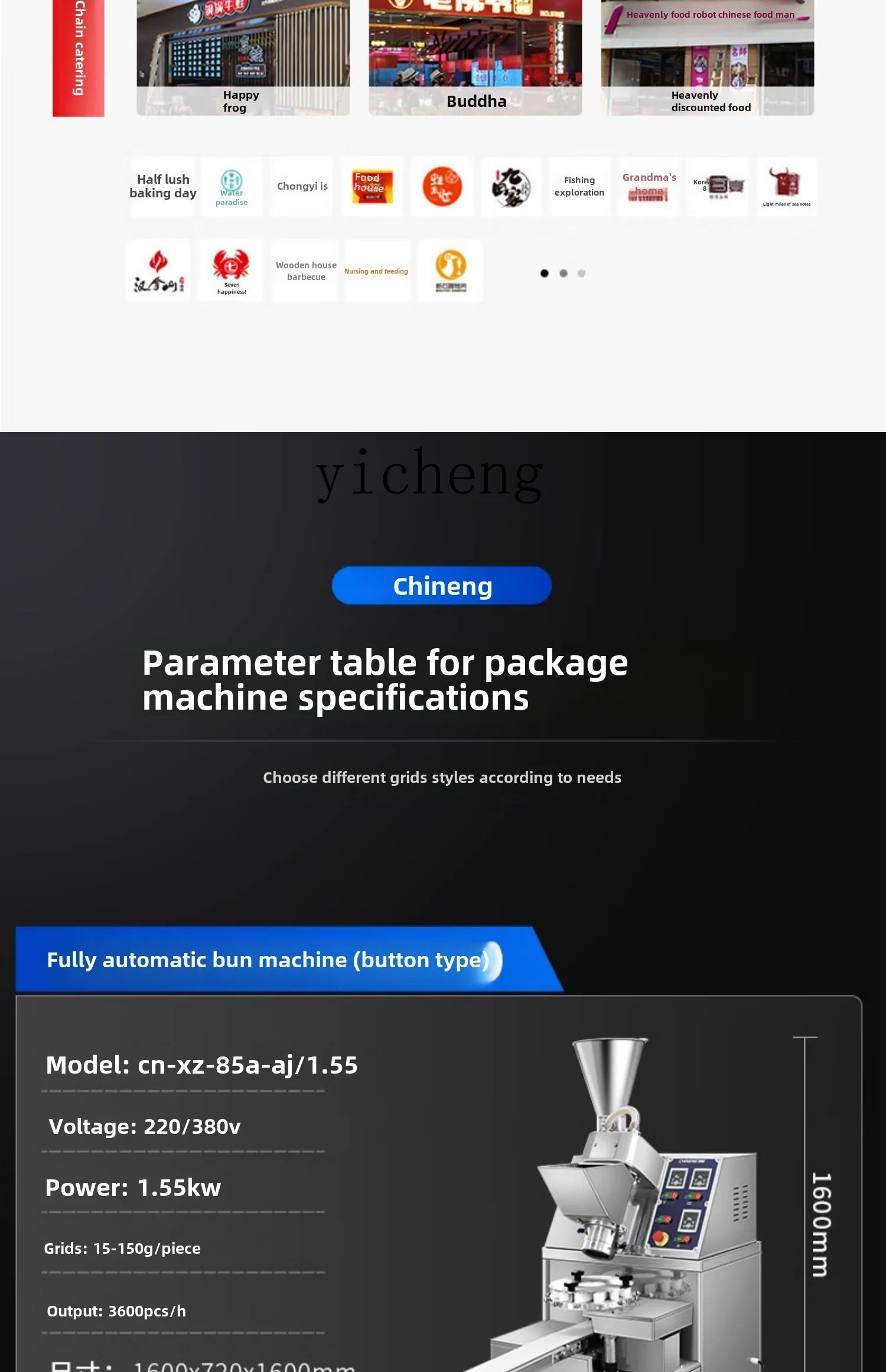 ZK Macchina Baozi automatica Macchina Baozi multifunzionale Macchina Baozi commerciale