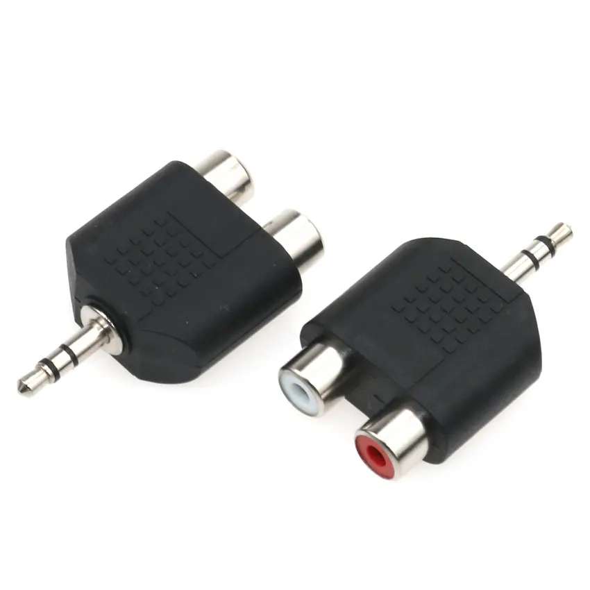 Сплиттер-переходник YuXi 3,5 мм на 2 RCA разъема «мама» «папа»