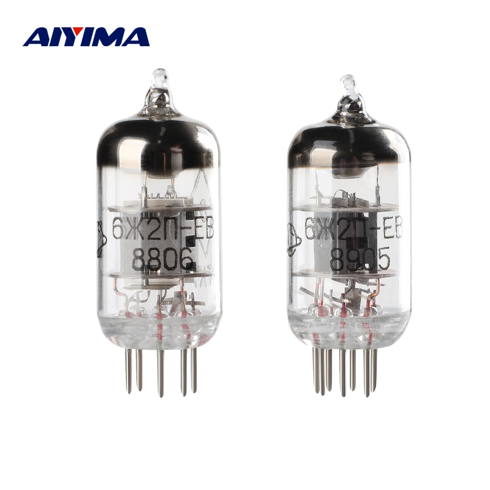 AIYIMA Audio 2 uds 6Ж2П-ЕВ válvula de tubo de vacío actualización de tubo electrónico de vacío para amplificadores de Audio 6J2 5725/6AS6/CV2522/EF11/73