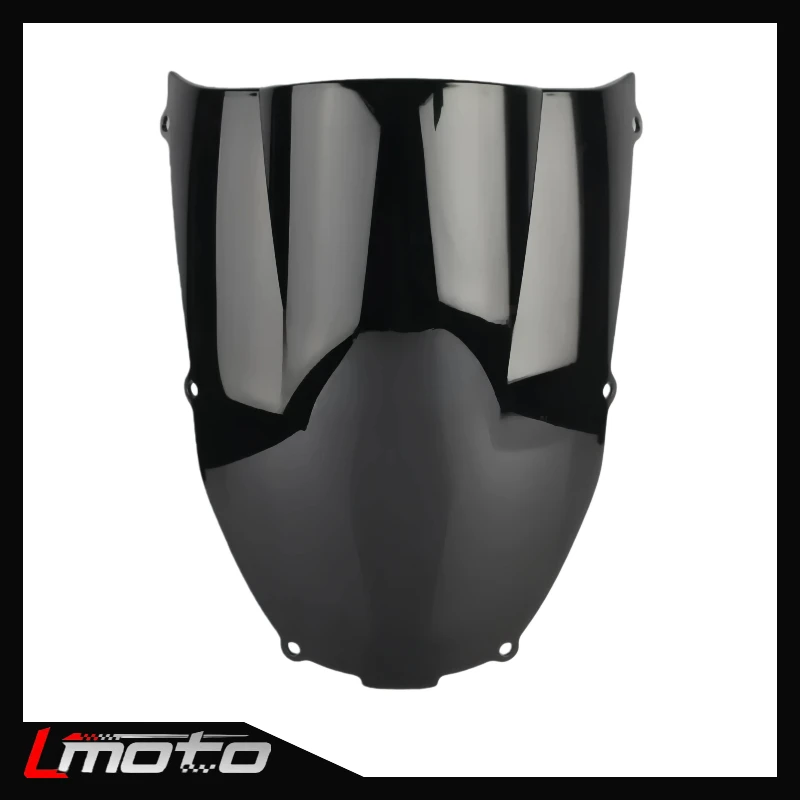 

For Kawasaki Ninja ZX6R 636 2000 2001 2002 Motorcycle Windshield WindScreen Double Bubble ZZR600 ZZR 600 ZX636 ZX 6R
