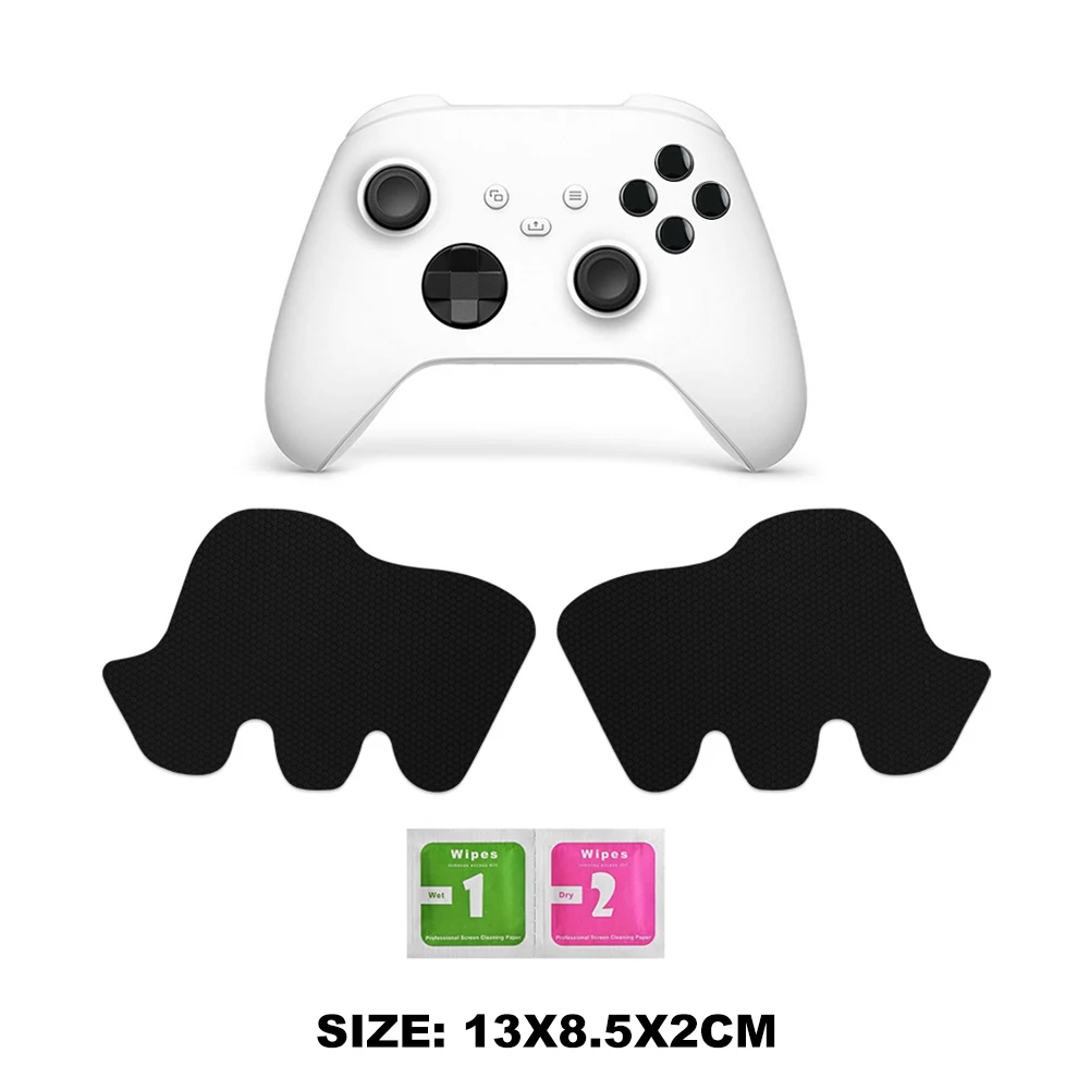مقابض مطاطية لوحدة التحكم، قبضة يد مضادة للانزلاق، مقبض ماص للعرق، ملصق ناعم لوحدة تحكم Xbox One