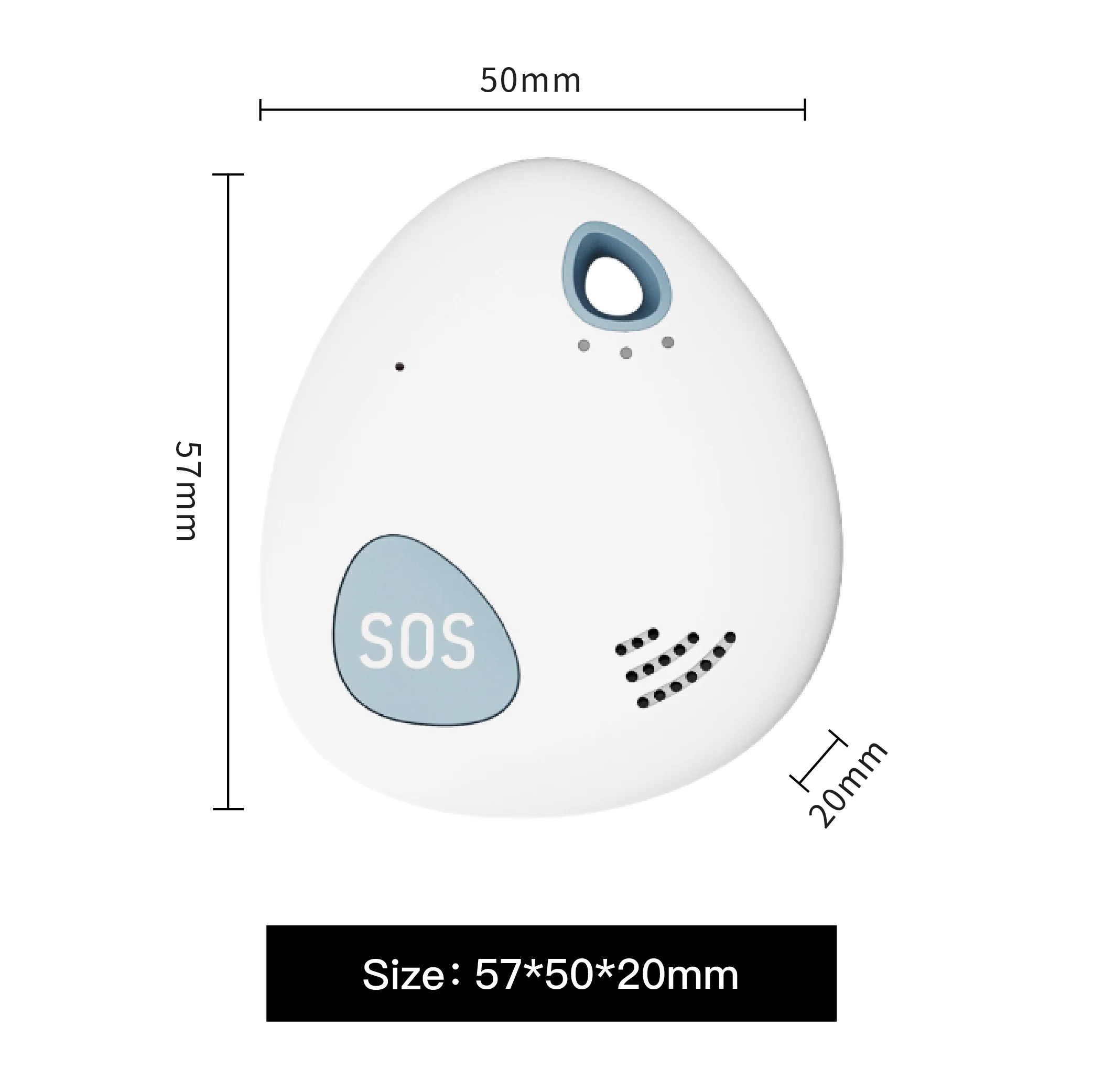 Security Gmail None 57 50 20 Asr1606s At6558r 33.5g 3.4 4.35v Emergency Alarm Button Fire Department Panic Buying