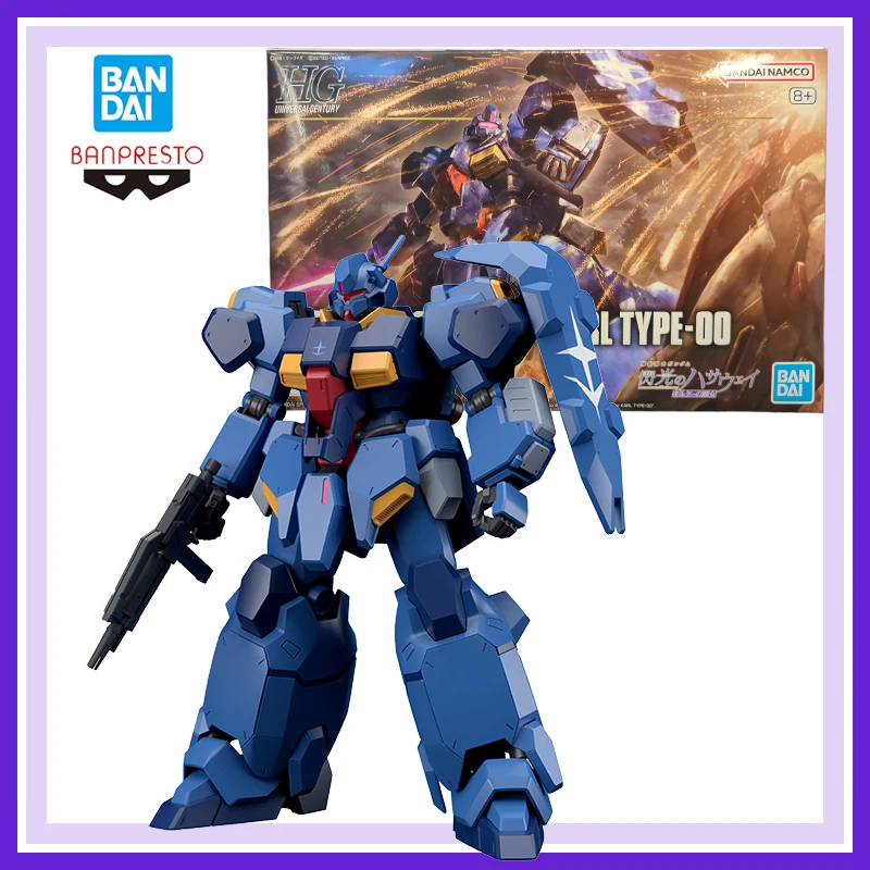 

Оригинальная сборная модель Bandai Banpresto HG 1/144 Mobile Suit Gundam Hathaway Bandai Spirits Gustav Karl, аниме-фигурка, игрушка для мальчиков, коллекционная.