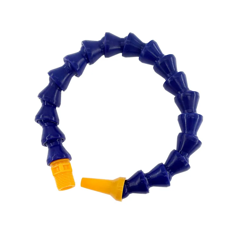 6 Stuks 300 400 500 600Mm Plastic Ronde Mondstuk Verstelbare Olie Koelvloeistof Slang 1/4 3/8 1/2 Flexibele Waterolie Koelleidingen