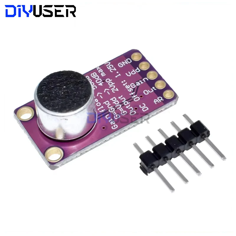 DIYUSER KY-037 Sound Sensor Sound Control Sensor MAX4466 MAX9814 สวิทช์การตรวจจับนกหวีดสวิทช์ไมโครโฟนเครื่องขยายเสียง Arduino