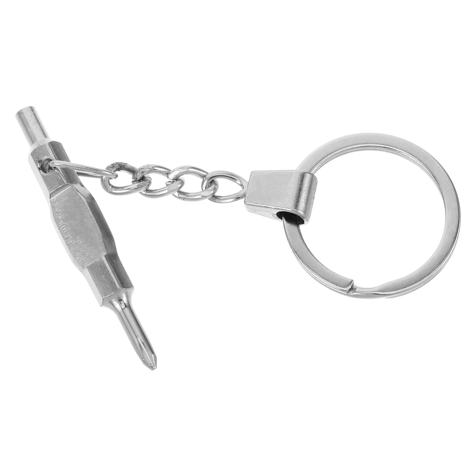 1 stücke Griffbrett Werkzeug Silber Doppel Kopf Mini Schraubendreher Für Finger Skateboard Reparatur Legierung Diy Universal Skate Werkzeug Tragbare