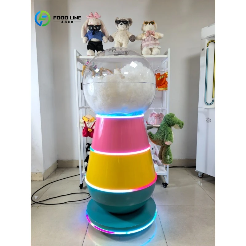 Portable Heavy Duty DIY Cotton Filling Toy Stuffing Machine 1700W Motor 220V/110V for Plush Toys 1 Year Warranty Customized
