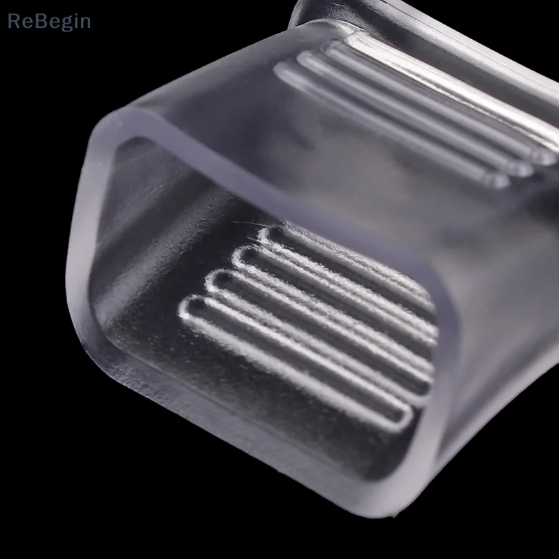 

10 шт., защитные аксессуары для свистка, чехол для свистка рефери, прозрачный белый свисток, мягкая ручка для рта, футбольный рефери