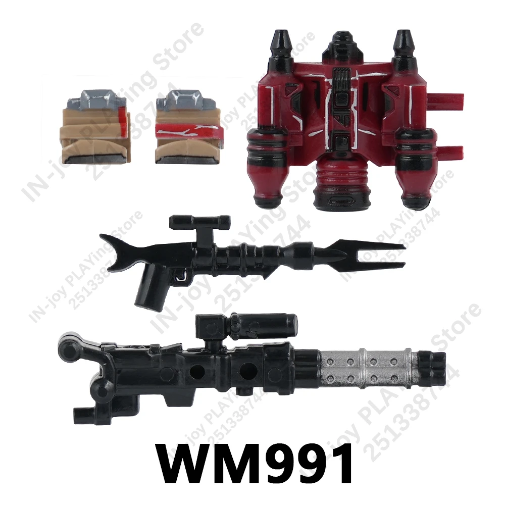 WM6094 Compatible Action Figure Parts Bricks WM991 WM992 WM993 WM994 WM995 WM996 WM997 WM998 WM Building Blocks Accessories Toys