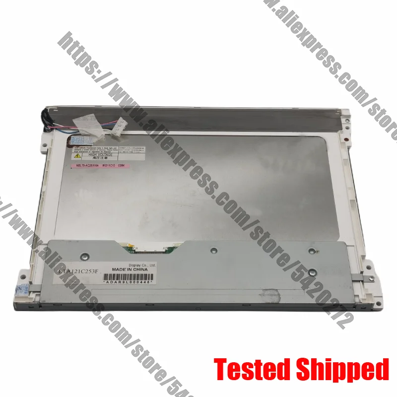 Original 12.1 l101024 * 768 A-SI tft lcd tela lta121c253f