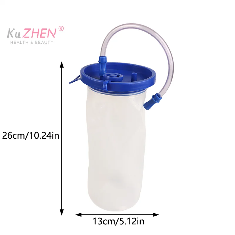 Disposable Negative Pressure Drainage Bag 2000ML Sterile Suction Bag Waste Liquid Collection Device ﻿