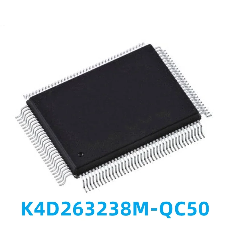 1PCS New Original K4D263238M-QC50 K4D263238M TQFP100 Memory Chip