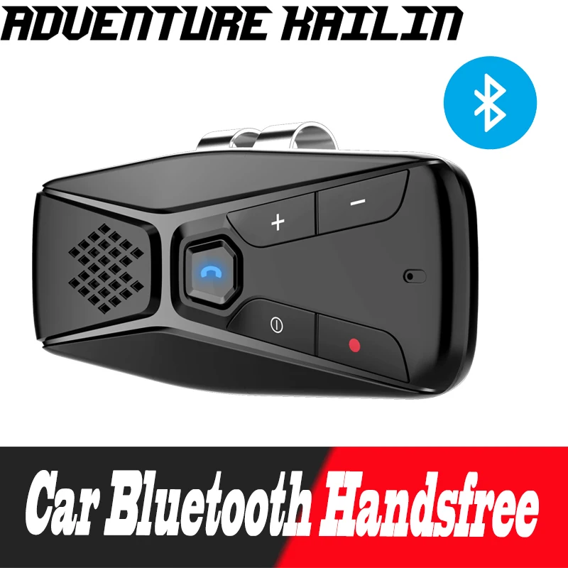 Car Handsfree Bluetooth Sun Visor Handsfree Bluetooth Telephone Car Mobile Phone Wireless Stereo Mp3 Player Wireless